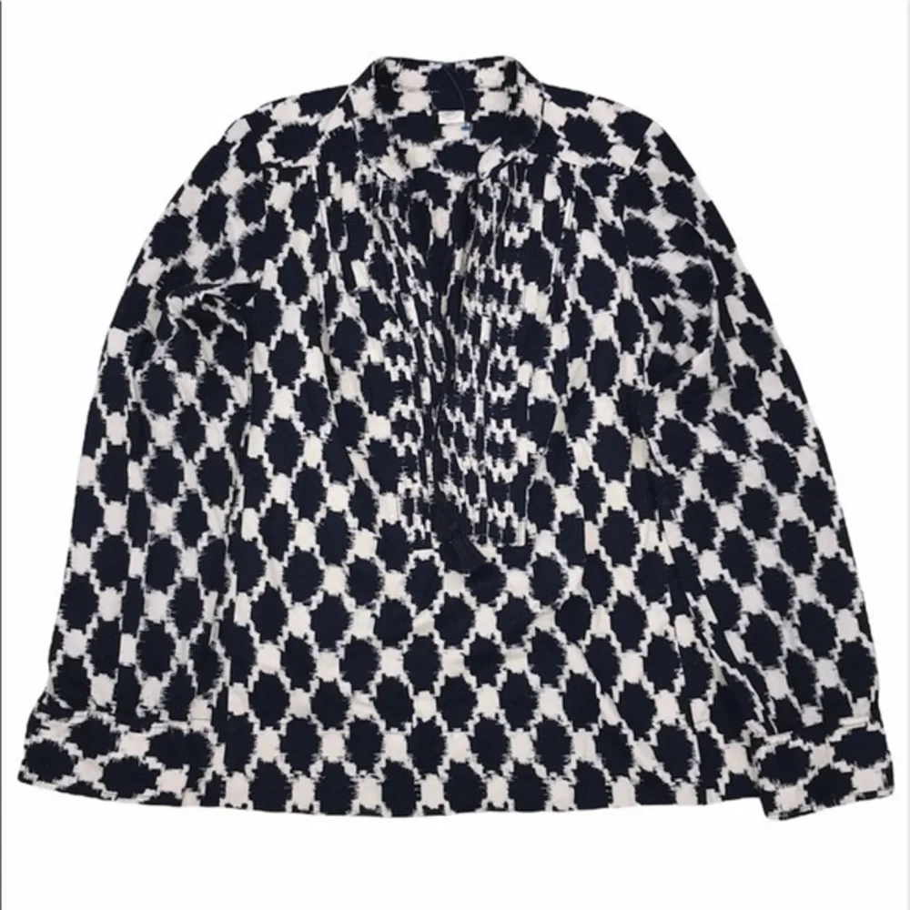 J. Crew V Neck Blouse